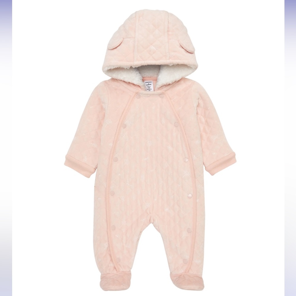 Nordstrom Baby Bunting Pink Winter Suit